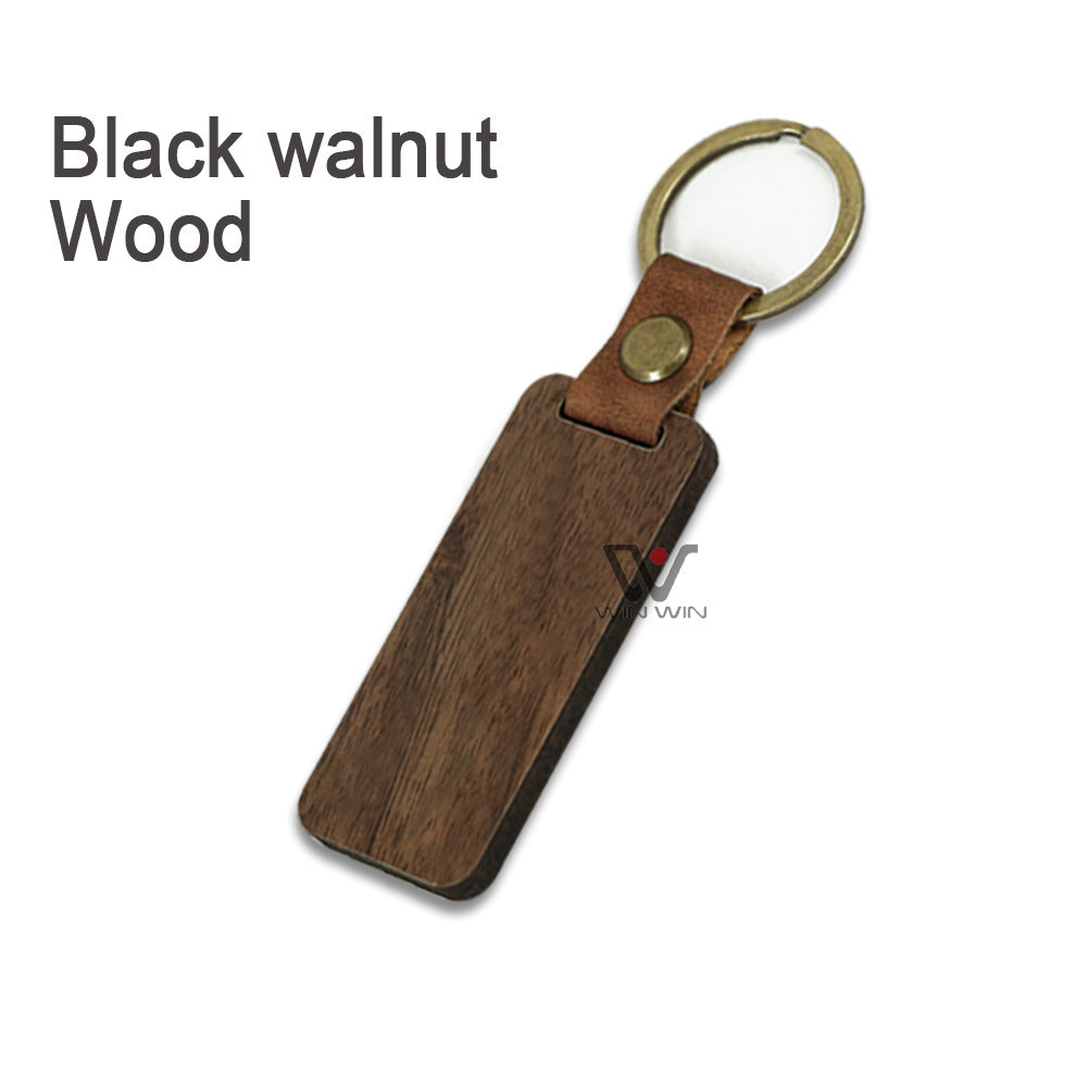 Wholesale Cherry Walnut Wooden Keychains